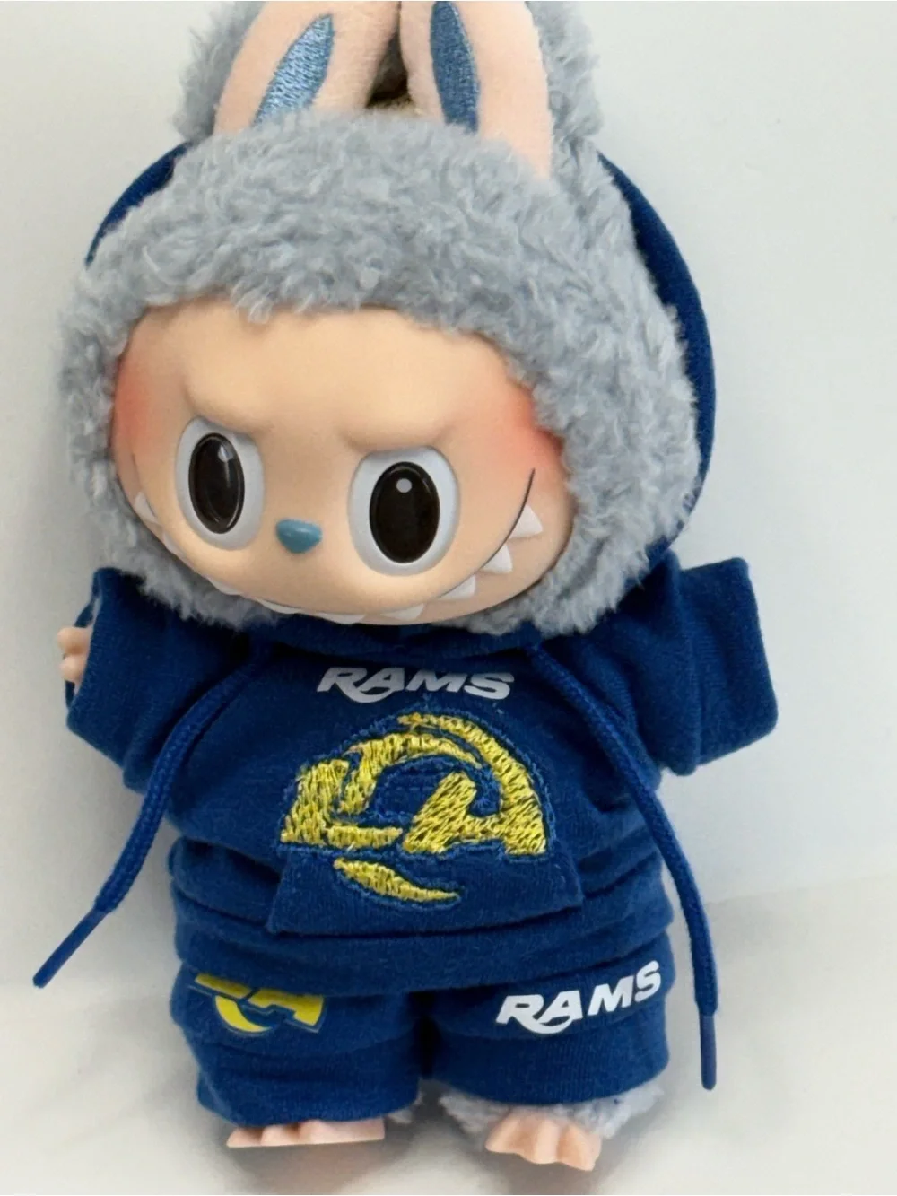 Rams Labubu 2pc outfit Los Angeles LA